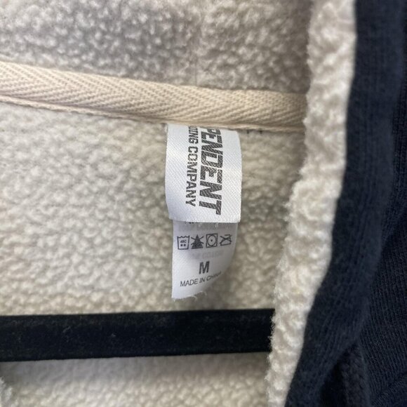 KBC Superior Beer Sherpa Lined Zip Up Hoodie Mens Medium Houghton MI Jacket - Picture 4 of 15